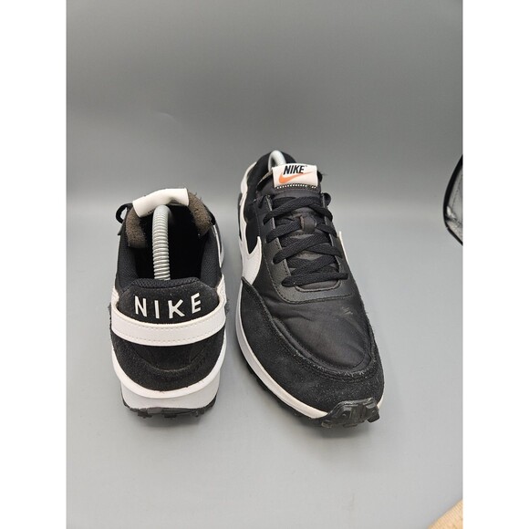 NIKE WAFFLE DEBUT MEN'S Size 8 SNEAKER CASUAL SHOES Black White DH9522-001 - Picture 5 of 11